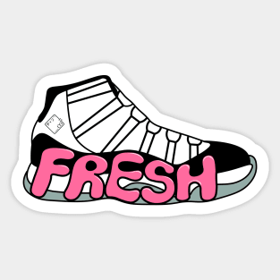 Fresh Kicks Sticker